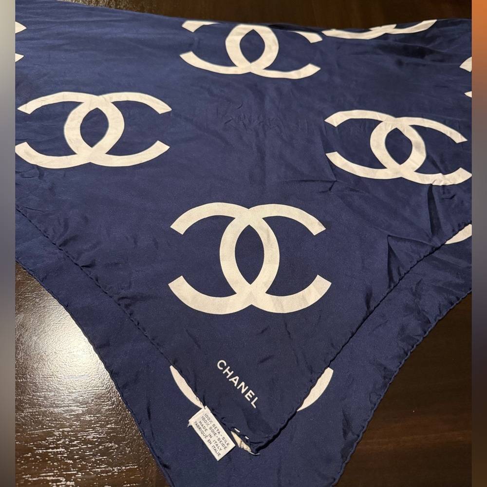 CHANEL Silk Scarf